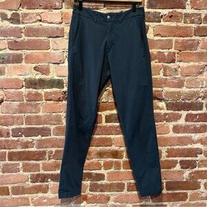 Lululemon Commission Pant Slim Melanite Size 30 M5439S Warpstreme 30” inseam